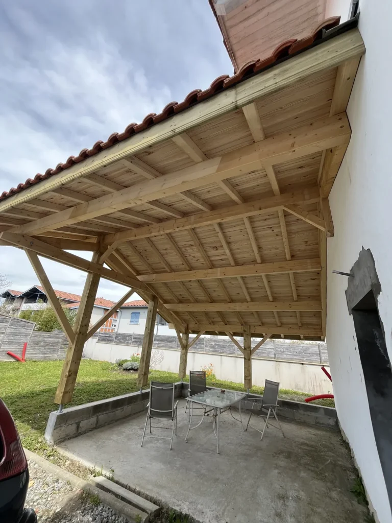 Couverture d&rsquo;une terrasse